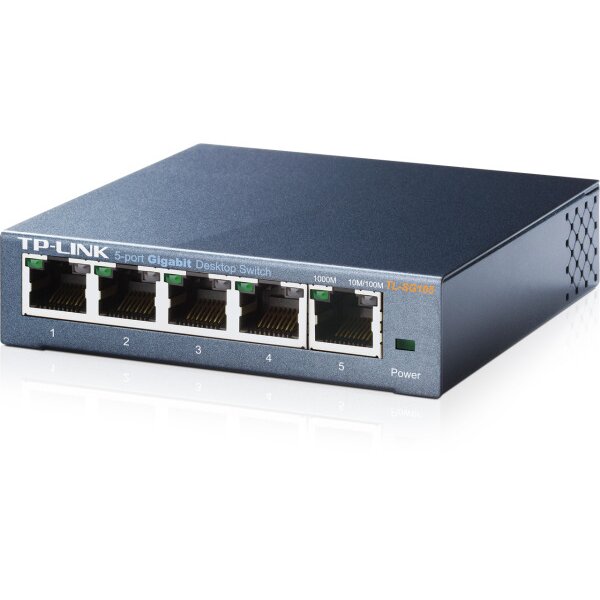 TP-LINK 5-port Metal Gigabit Switch TLSG105