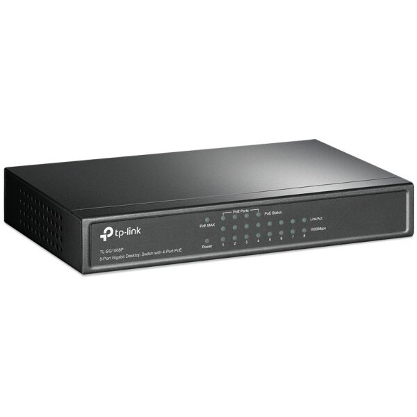 TP-LINK Gigabit Desktop PoE Switch TLSG1008P 8x 10/100/1000
