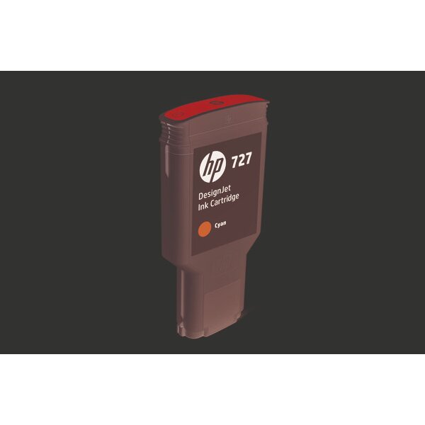 HP Cart. dencre 727 cyan F9J76A DesignJet T930/T1500 300ml