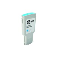 HP Cart. dencre 727 cyan F9J76A DesignJet T930/T1500 300ml