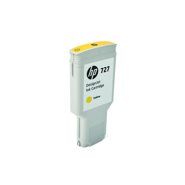 HP Tintenpatrone 727 yellow F9J78A DesignJet T930/T1500 300ml