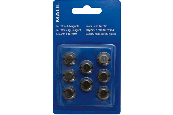 MAUL Magnete 15mm 6175290 schwarz 8 Stück
