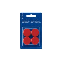 MAUL Aimant 30mm 2.13 rouge 4 pcs.
