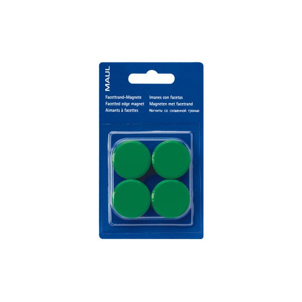 MAUL Magnete 30mm 2.13 gr&uuml;n 4 St&uuml;ck