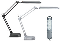 MAUL Lampe de bureau à LED MAULatlantic, socle, blanc