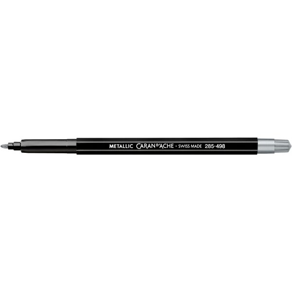 CARAN DACHE Fancolor Stylo fibre 285.498 argent