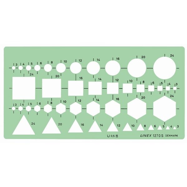 LINEX Mod&egrave;le de combinaison 100414320 figures g&eacute;om&eacute;triques de base