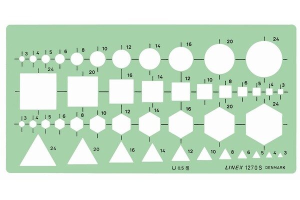 LINEX Modèle de combinaison 100414320 figures géométriques de base