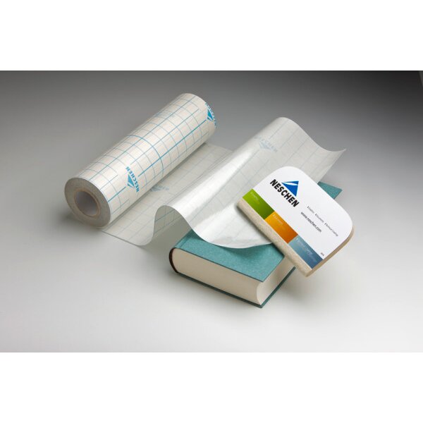 FILMOLUX Buchschutzfolie 609 124cmx25m 26530 glanz, 70my, hohe Klebekraft