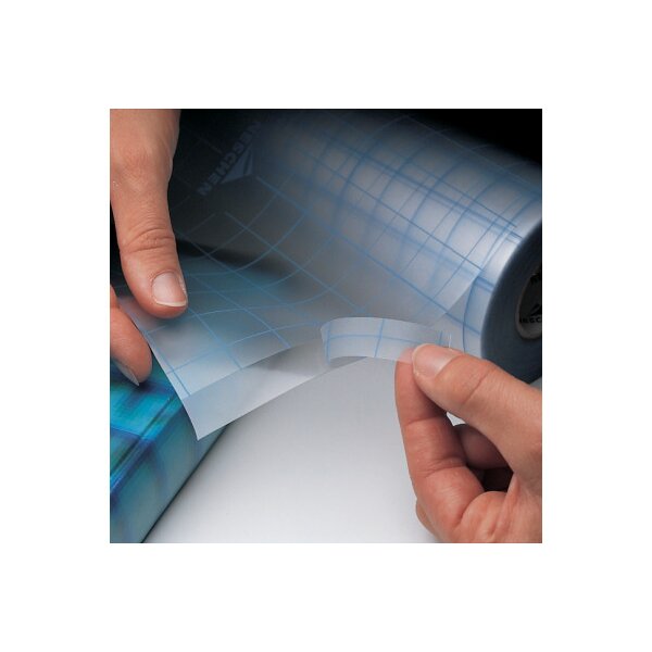 FILMOLUX Buchschutzfolie Soft 36cmx25m 26870 glanz, 70my, wenig Klebekraft