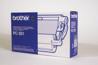 BROTHER Druckkassette m. Filmrolle PC-201 Fax-1010 420...