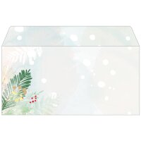 sigel Weihnachts-Umschlag "Glitter Stars", DIN lang