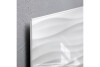 SIGEL Glas-Magnetboard GL256 White-Wave 480x480x15mm