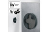 SIGEL Glas-Magnetboard GL256 White-Wave 480x480x15mm