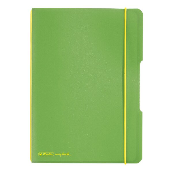herlitz Carnet de notes my.book flex, A5, PP, transparent