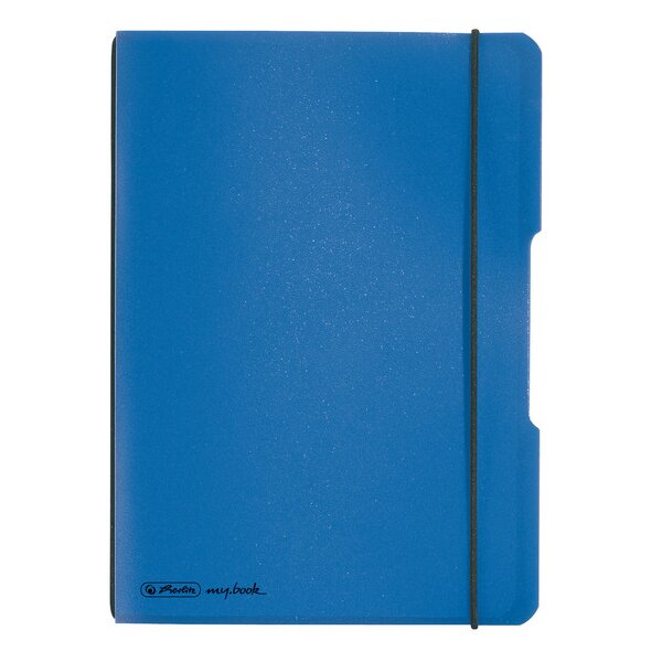 herlitz Carnet de notes my.book flex, A5, PP, transparent