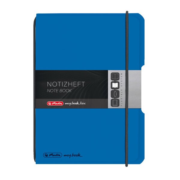 herlitz Carnet de notes my.book flex, A6, PP, transparent
