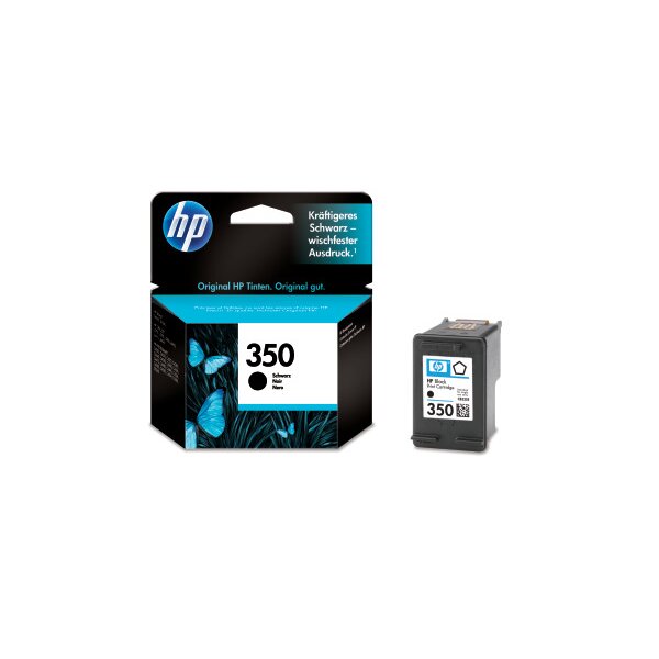 HP Cartouche dencre 350 noir CB335EE OfficeJet J 5780 200 pages