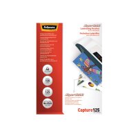FELLOWES Laminiertasche A4 5440101 glanz, 125my 100...