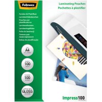 Fellowes Laminierfolientasche, DIN A2, glänzend, 250...