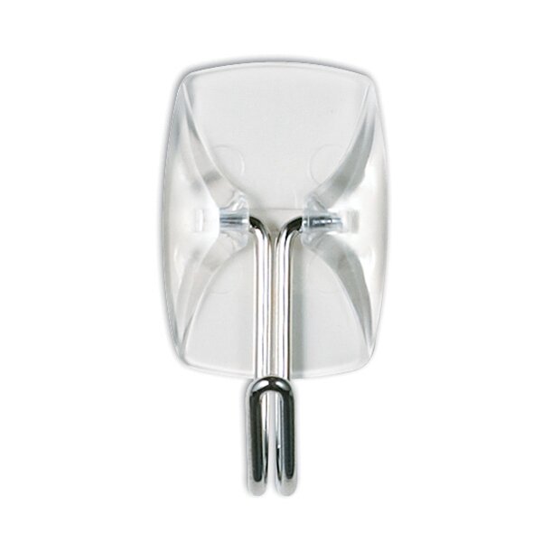 3M Command Crochet avec pointe en métal, transparent