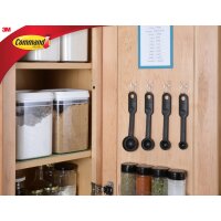 3M Command Crochet avec pointe en métal, transparent