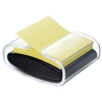 Post-it Z-Notes Spender, schwarz transparent, bestückt