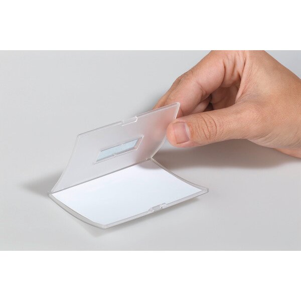 DURABLE Click Fold 54x90mm 821719 mit Textilband 10 Stück