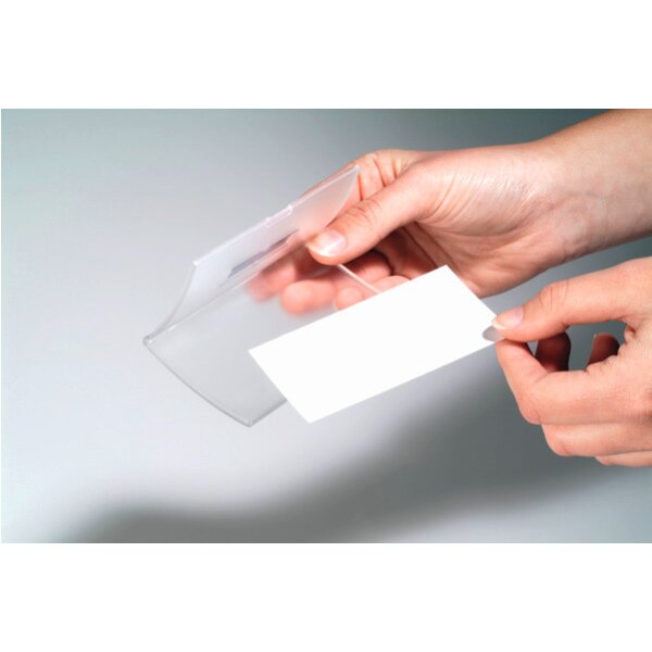 DURABLE Click Fold 54x90mm 821719 mit Textilband 10 Stück