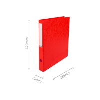 BIELLA Ringbuch TopColor 3.5cm 15240345U rot 2-Ring A4