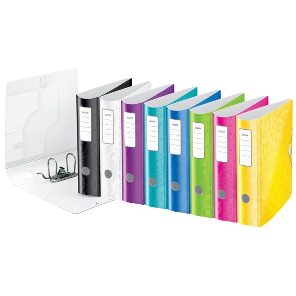LEITZ Ordner Active WOW, 180 Grad, 60 mm, violett