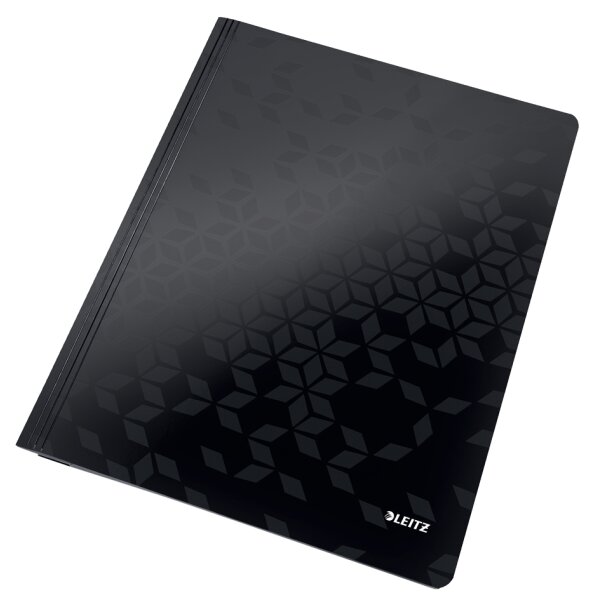 LEITZ Chemise à lamelle WOW, A4, en carton, assorti