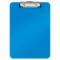 LEITZ Porte-bloc WOW, A4, en polystyrène, bleu...