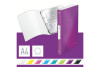 LEITZ Ringbuch WOW PP A4 42580062 violett 25mm