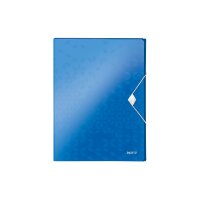 LEITZ Sammelbox WOW PP 46290036 blau 250x330x37mm