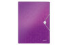 LEITZ Box de rangement WOW PP 46290062 violet 250x330x37mm