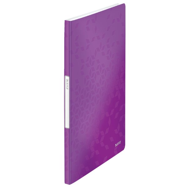 LEITZ Protège-documents WOW, A4, PP, 20 pochettes, menthe