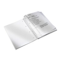 LEITZ Libre spirale WOW PP A5 46390036 bleu 80 flls.