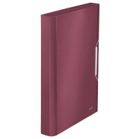 LEITZ Trieur ménager Style, A4, PP, 6 compartiments, noir