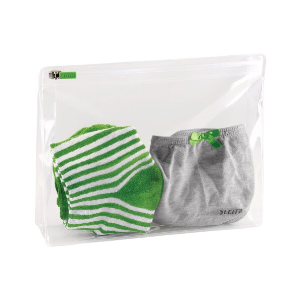 LEITZ Pochette zip M 40080000 transparent 2 pcs.