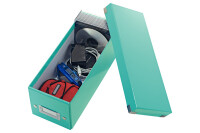 LEITZ Click&Store WOW CD-Ablagebox 60410051 eisblau 14.3x13.6x35.2cm
