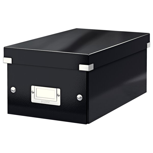 LEITZ DVD-Ablagebox Click & Store WOW, eisblau