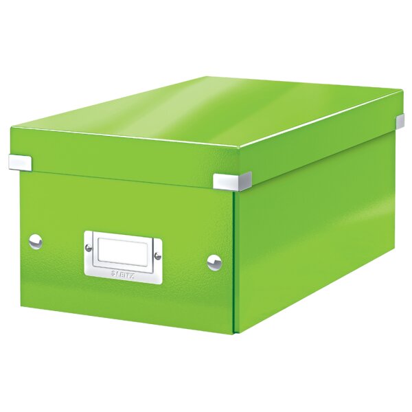 LEITZ DVD-Ablagebox Click & Store WOW, violett