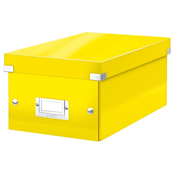 LEITZ DVD-Ablagebox Click & Store WOW, violett