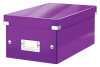 LEITZ Click&Store WOW DVD-Ablagebox 60420062 violett 20.6x14.7x35.2cm
