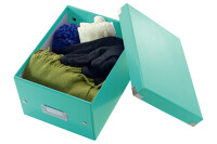 LEITZ Click&Store WOW Ablagebox S 60430051 eisblau...