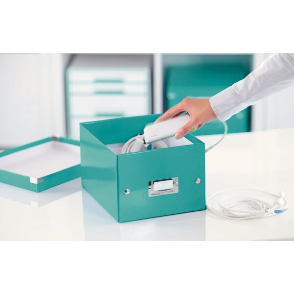 LEITZ Boîte de rangement Click & Store WOW, A5, violet