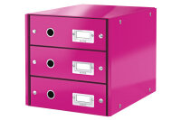 LEITZ Schubladenset Click & Store A4 60480023 pink 3...