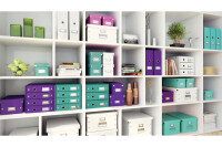 LEITZ Set tiroirs Click & Store A4 60480062 violet 3...