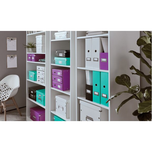 LEITZ Schubladenbox Click &amp; Store WOW, 4 Sch&uuml;be, blau